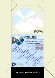Porta-CD CyanPack
