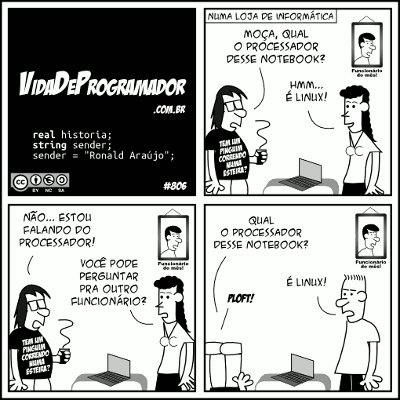 É Linux, do Vida de Programador